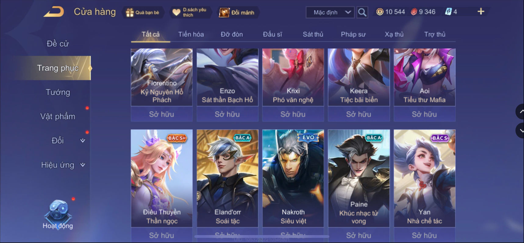 Nick Ngọc Rồng Online VIP giá rẻ, NickDaoQuan.Com, SHOP Ngọc Rồng
