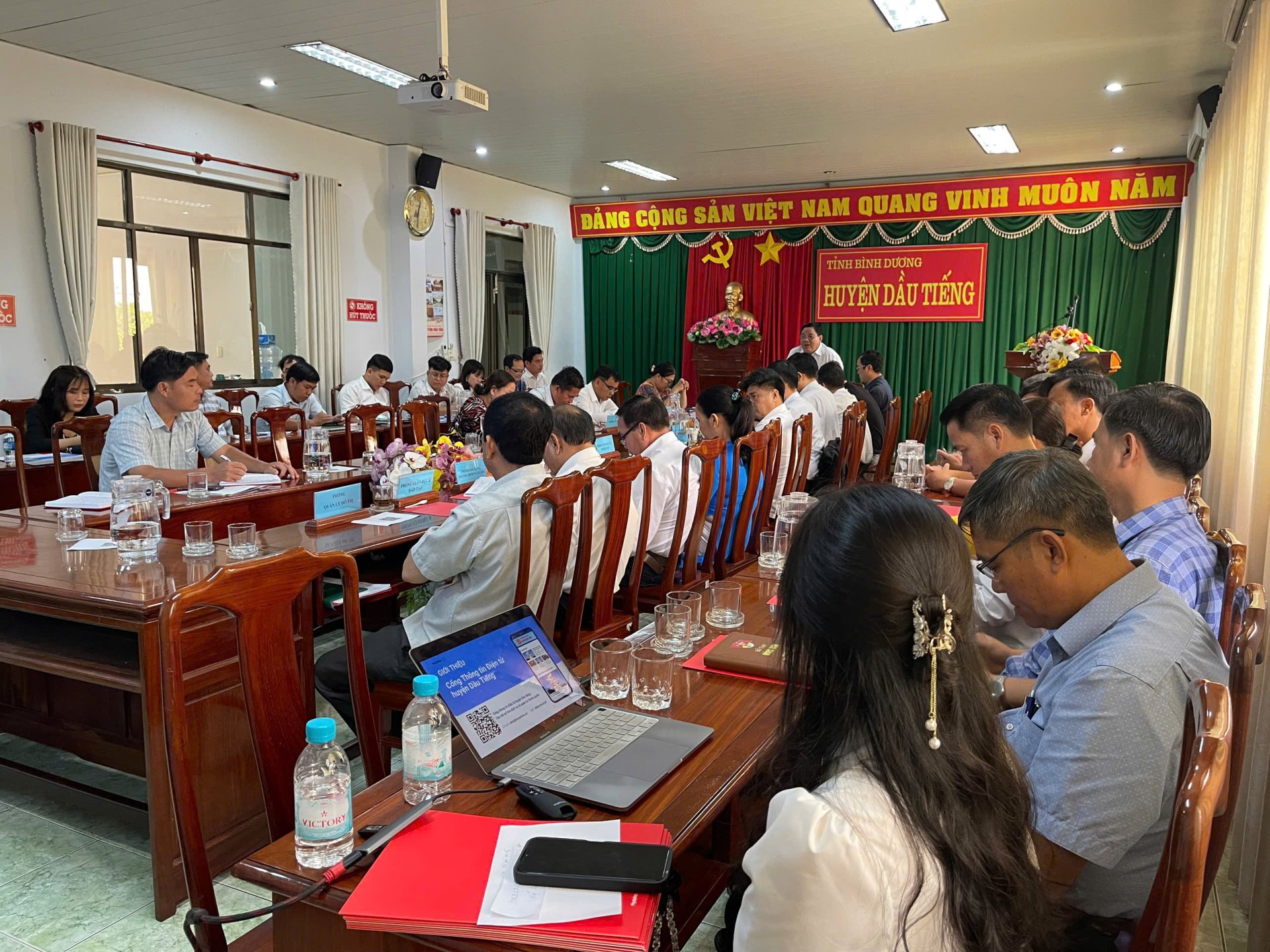 Ra mắt Cổng Thông tin Điện tử huyện Dầu Tiếng