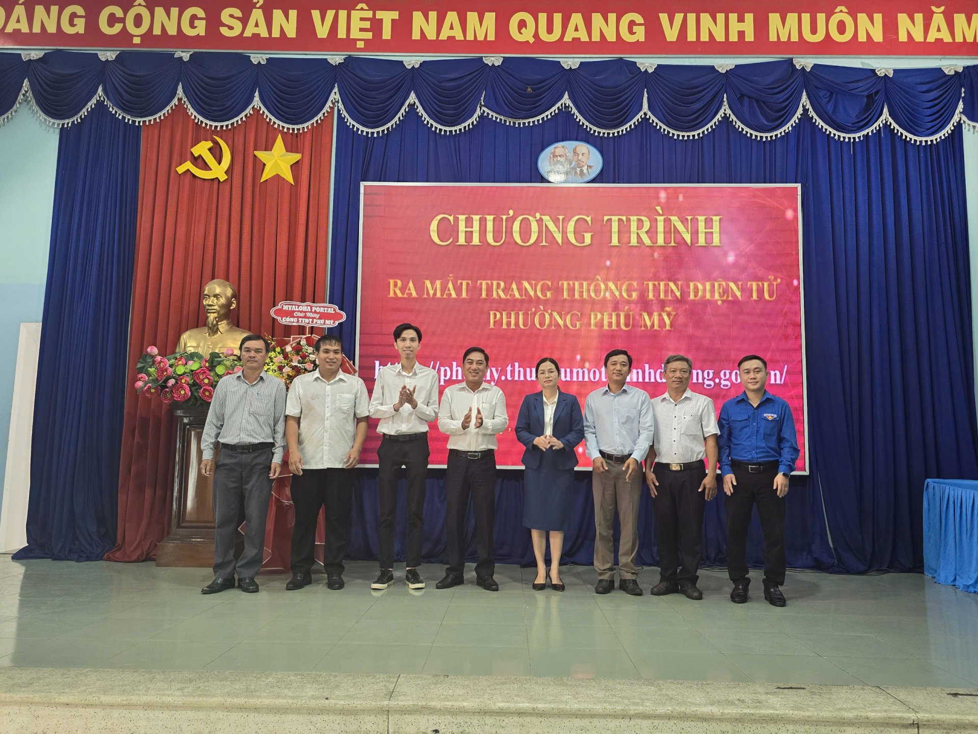 MyPortal triển khai Cổng Thông tin Điện tử cho phường Phú Mỹ, tỉnh Bình Dương