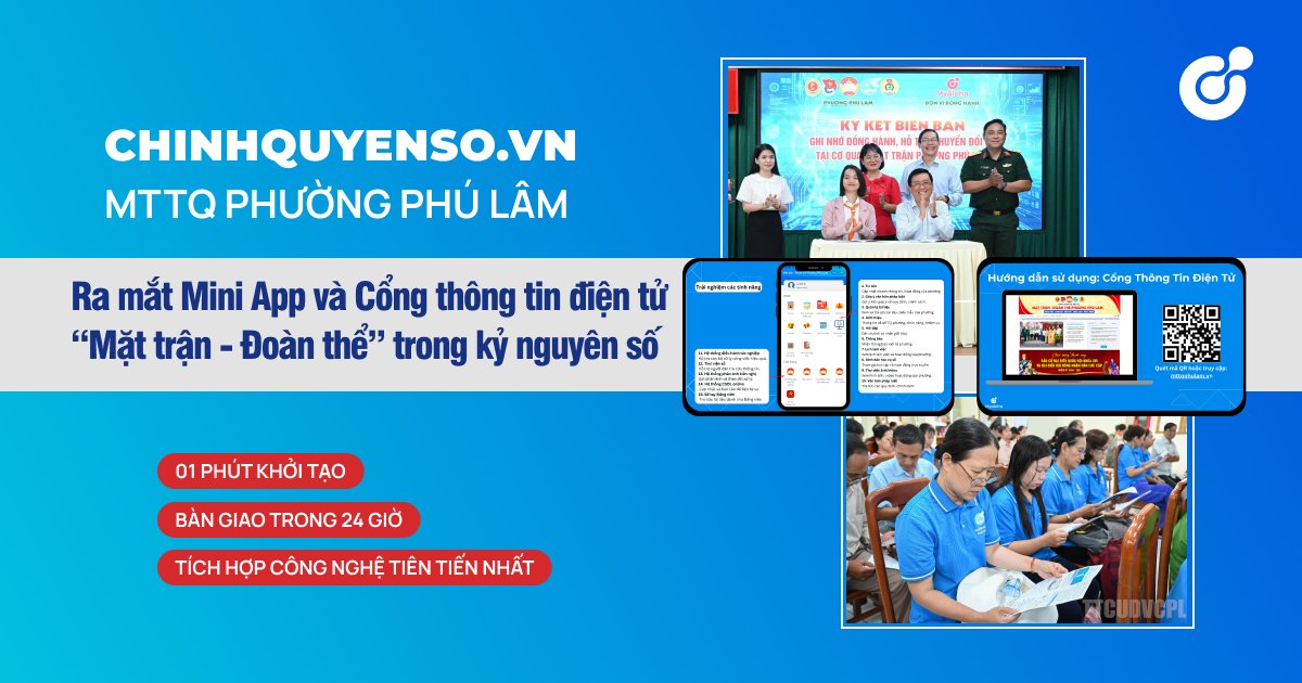 MyAloha Ký Kết Hợp Tác Chuyển Đổi Số Cùng Mặt Trận Phường Phú Lâm: Bước Tiến Mới Cho "Mặt Trận Số"