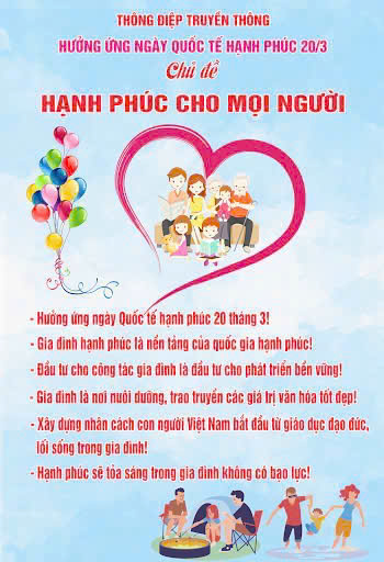 NGÀY QUỐC TẾ HẠNH PHÚC