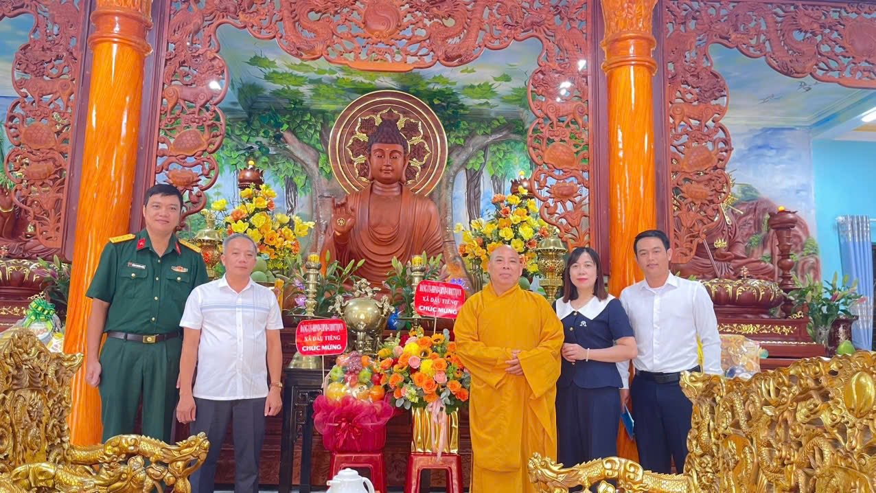 Tổ chức các đoàn thăm, chúc mừng các cơ sở Phật giáo nhân dịp Đại lễ Phật đản năm 2026