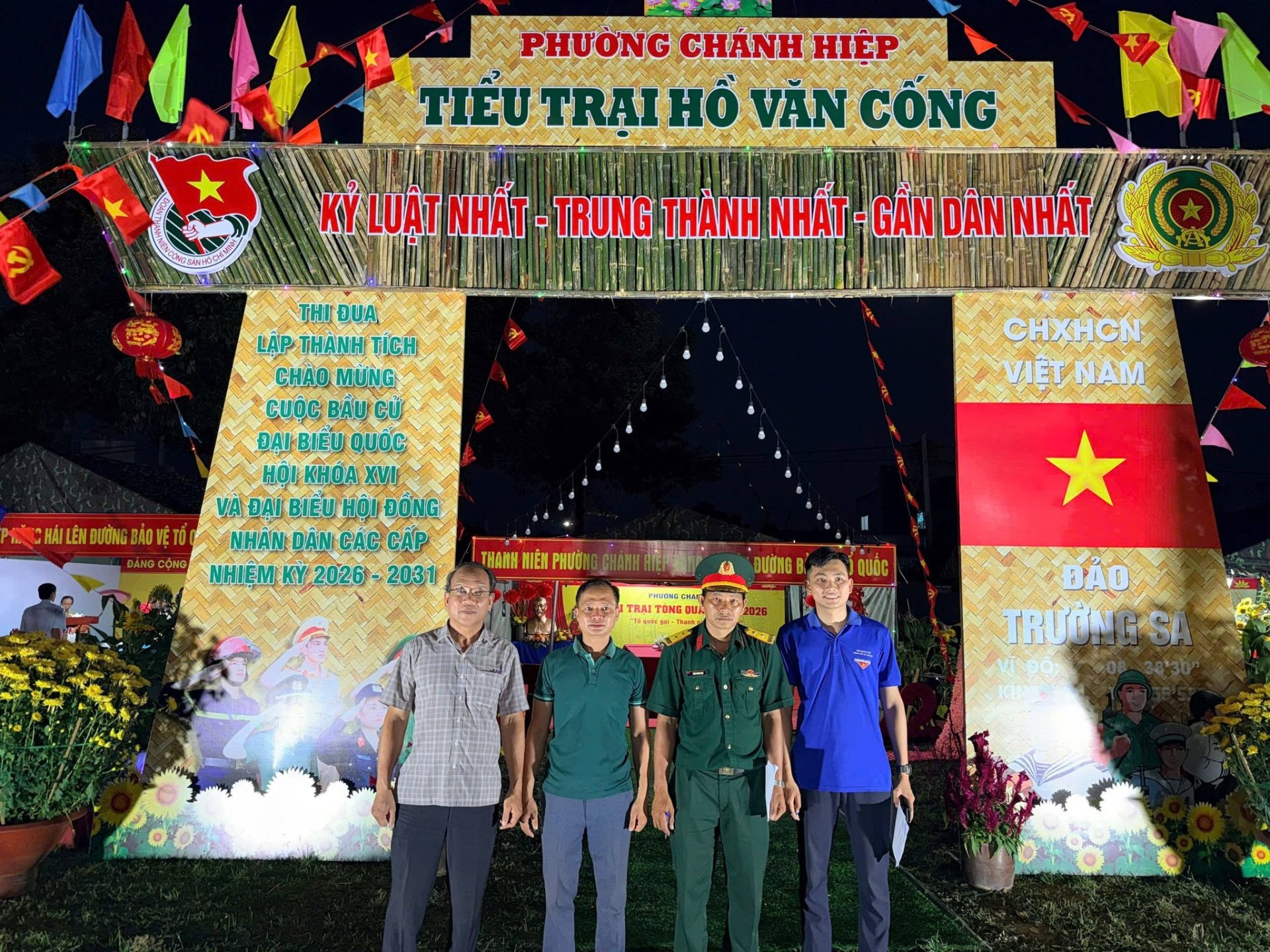 TP HỒ CHÍ MINH: PHƯỜNG CHÁNH HIỆP CHẤM TRẠI LẦN THỨ NHẤT - HỘI TRẠI TÒNG QUÂN NĂM 2026