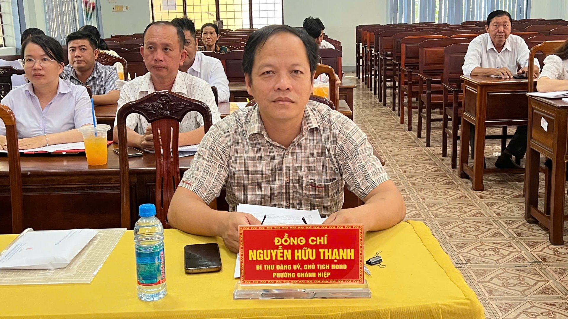 Các cơ quan tham mưu, giúp việc Đảng ủy phường Chánh Hiệp tổ chức hội nghị cán bộ, công chức và người lao động năm 2026