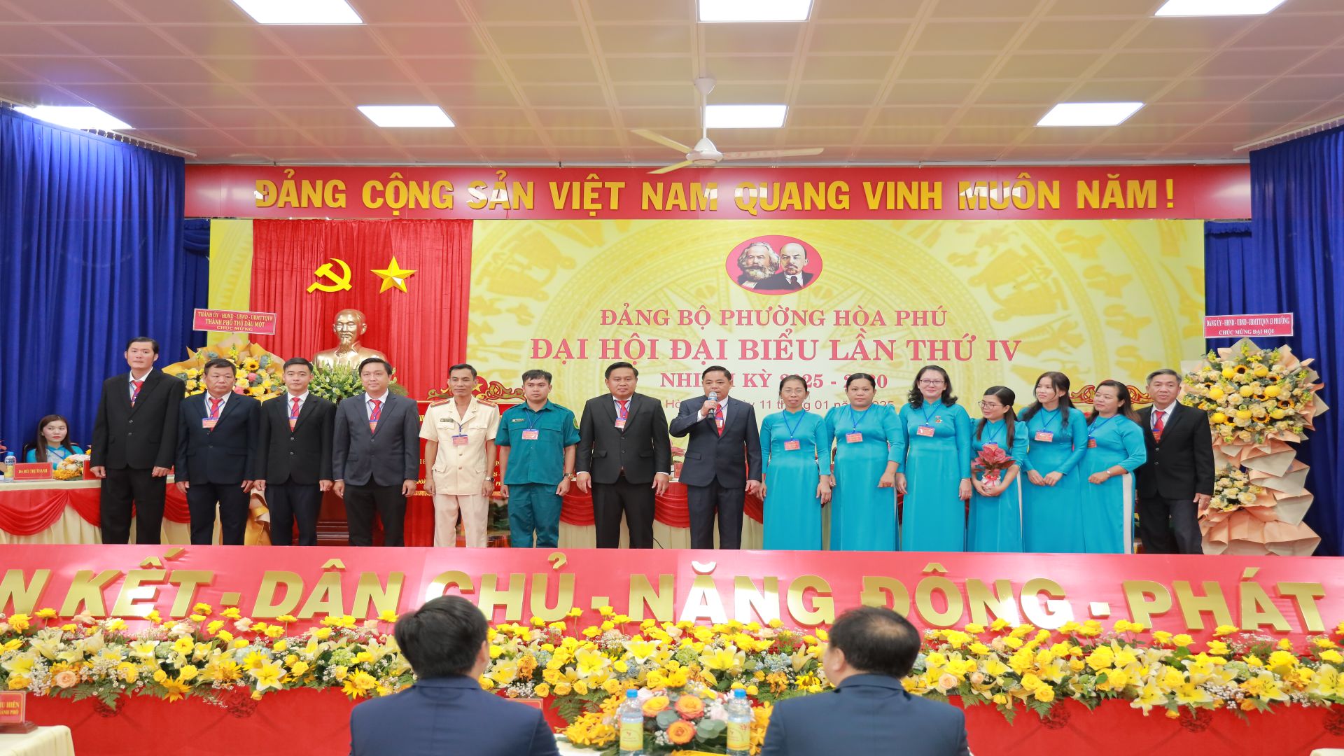 Đại hội điểm cấp cơ sở của thành phố Thủ Dầu Một thành công tốt đẹp.