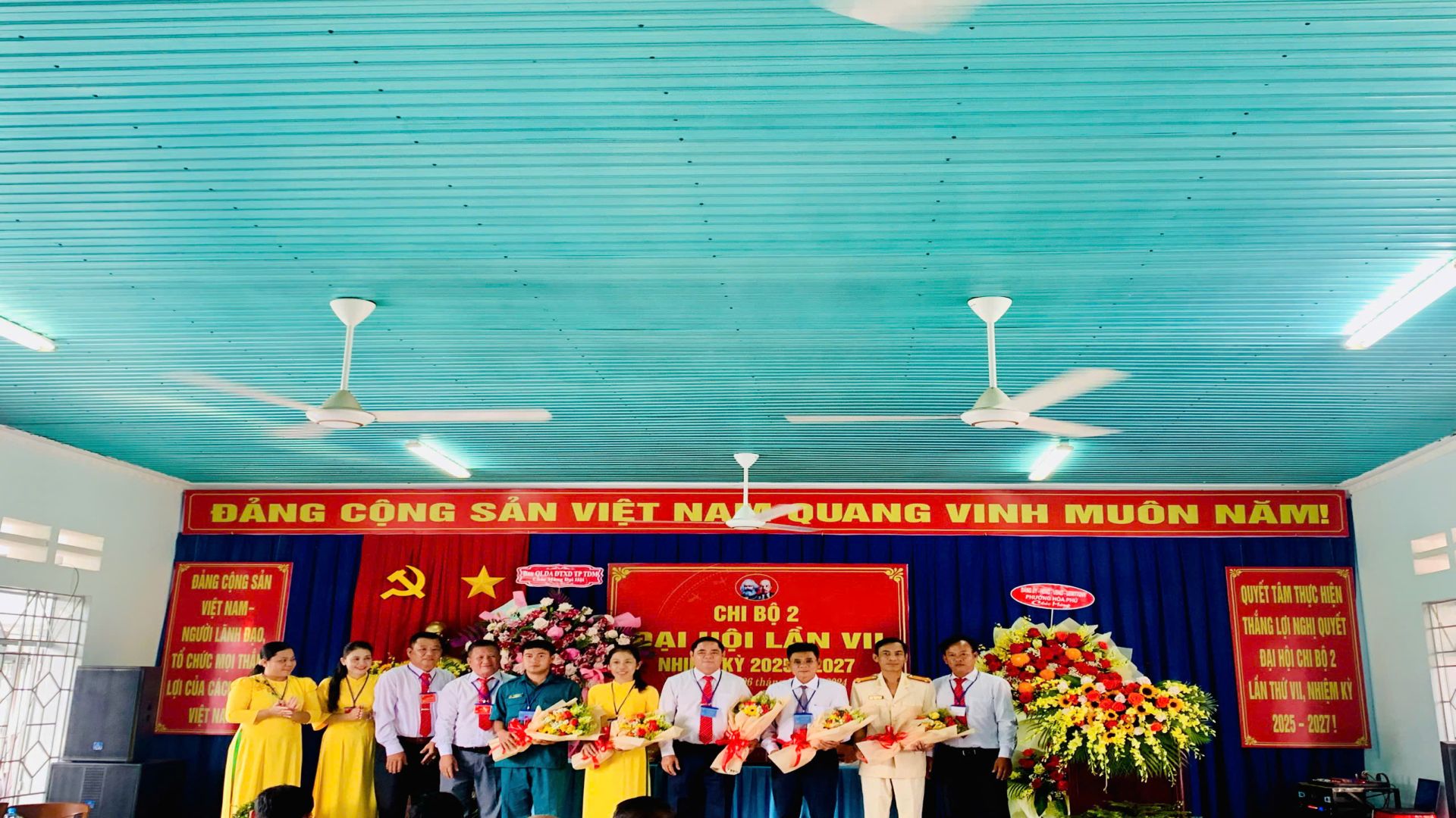 ĐẢNG ỦY PHƯỜNG HÒA PHÚ: THÔNG BÁO THỜI GIAN TỔ CHỨC ĐẠI HỘI ĐẠI BIỂU ĐẢNG BỘ PHƯỜNG HÒA PHÚ LẦN THỨ IV, NHIỆM KỲ 2025-2030