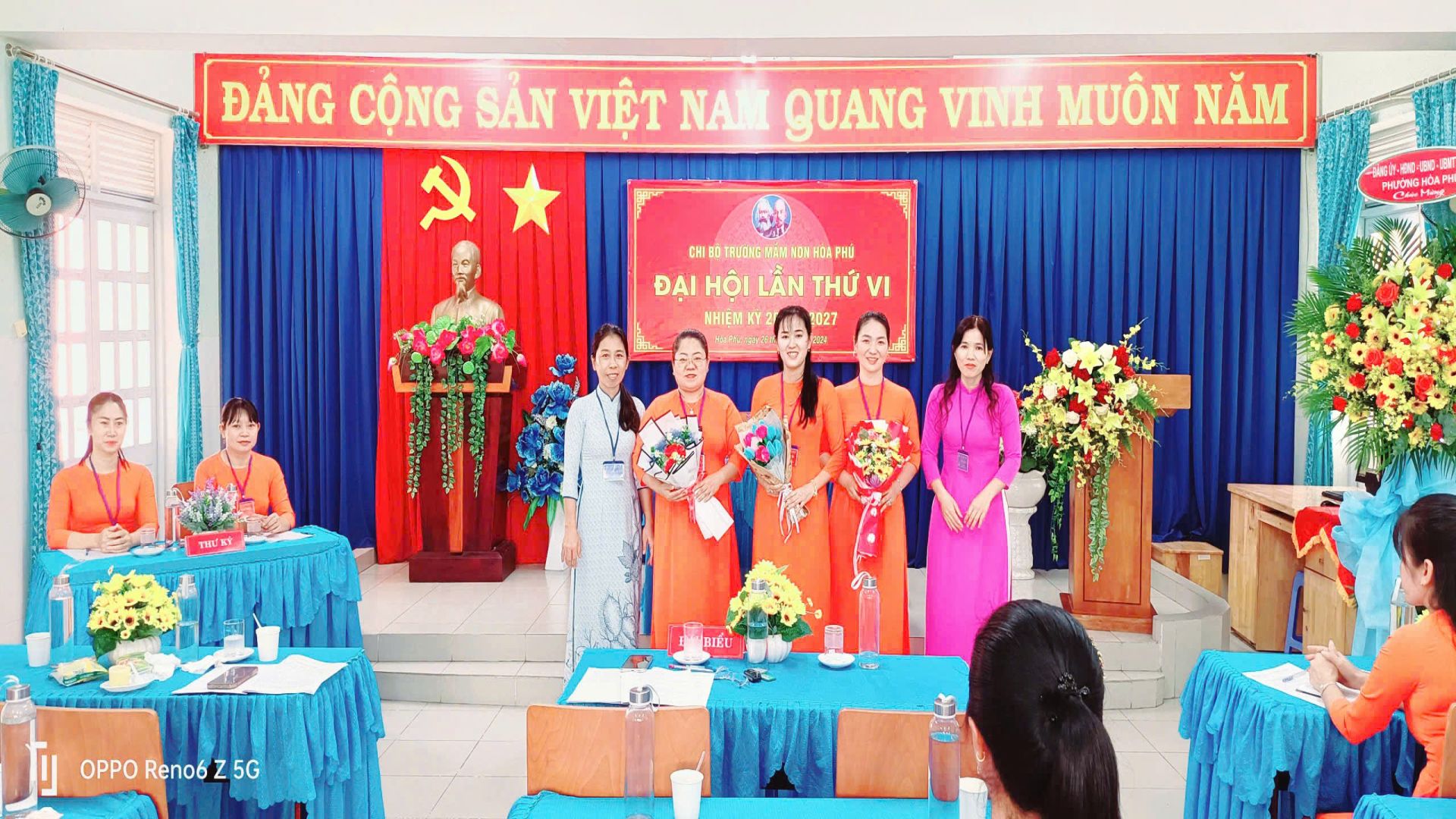 Đại Hội Chi bộ Mầm non Hòa Phú