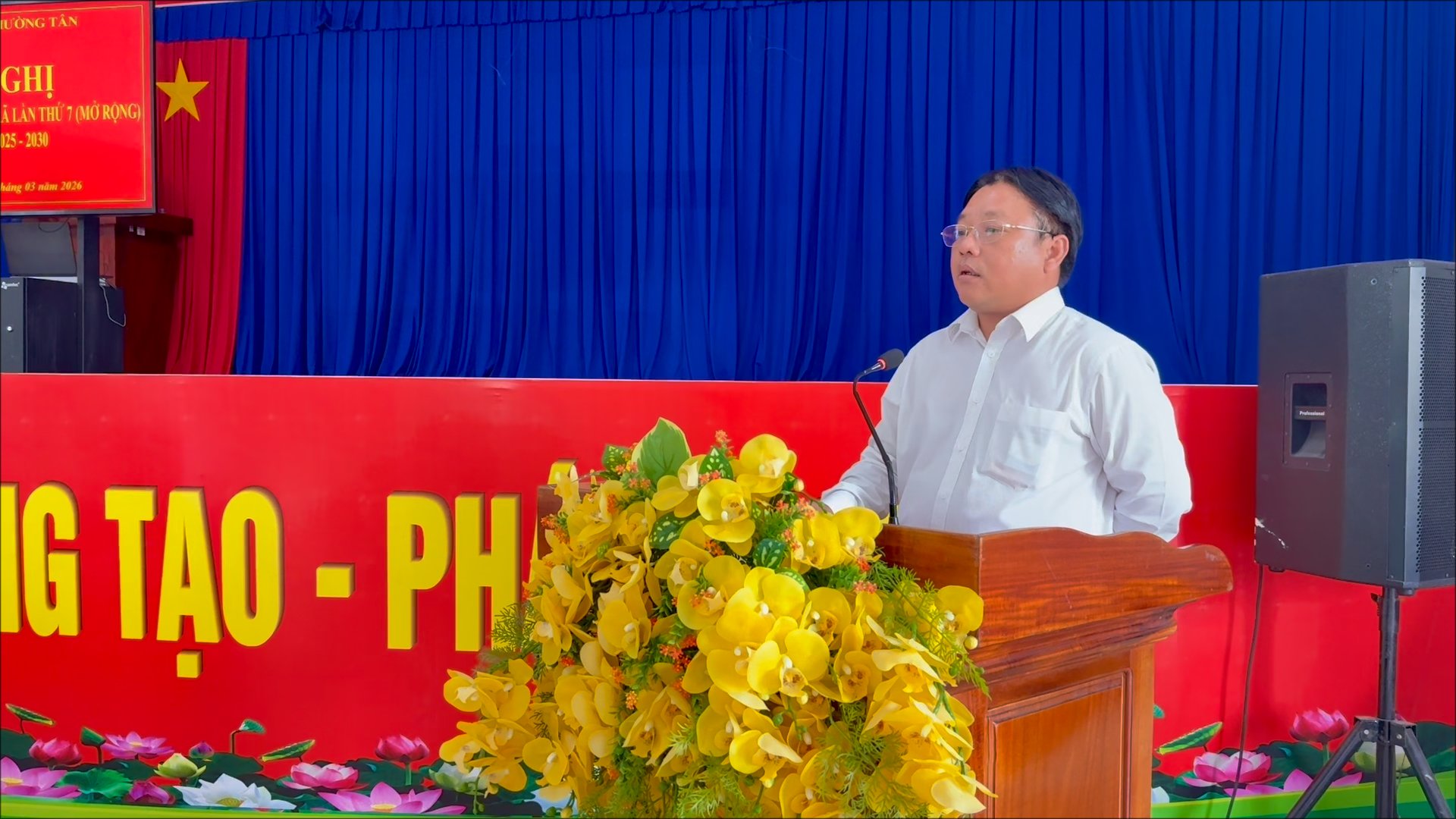 Đảng ủy xã Thường Tân tổ chức Hội nghị Ban Chấp hành Đảng bộ xã lần thứ 7 nhiệm kỳ 2025-2030