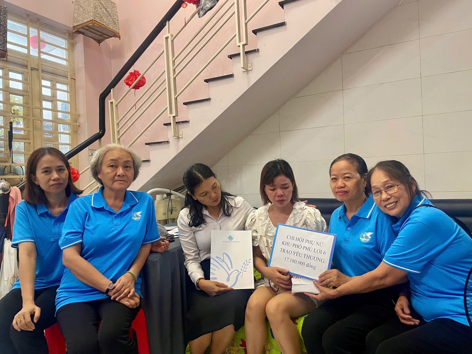 HỘI LHPN PHƯỜNG PHÚ LỢI THĂM HỎI, HỖ TRỢ ĐỘT XUẤT HỘI VIÊN PHỤ NỮ MẮC BỆNH UNG THƯ