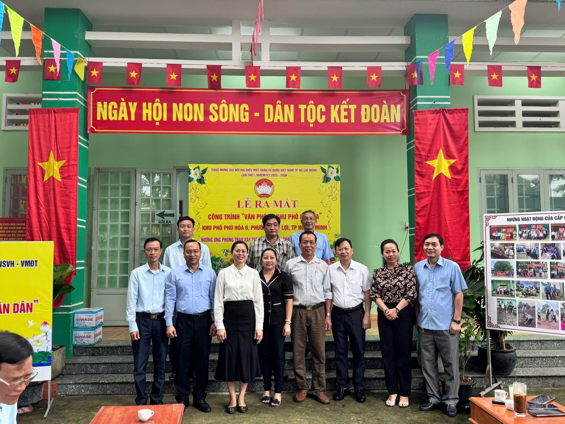 Phường Phú Lợi: Ra mắt công trình "Văn phòng khu phố nở hoa"