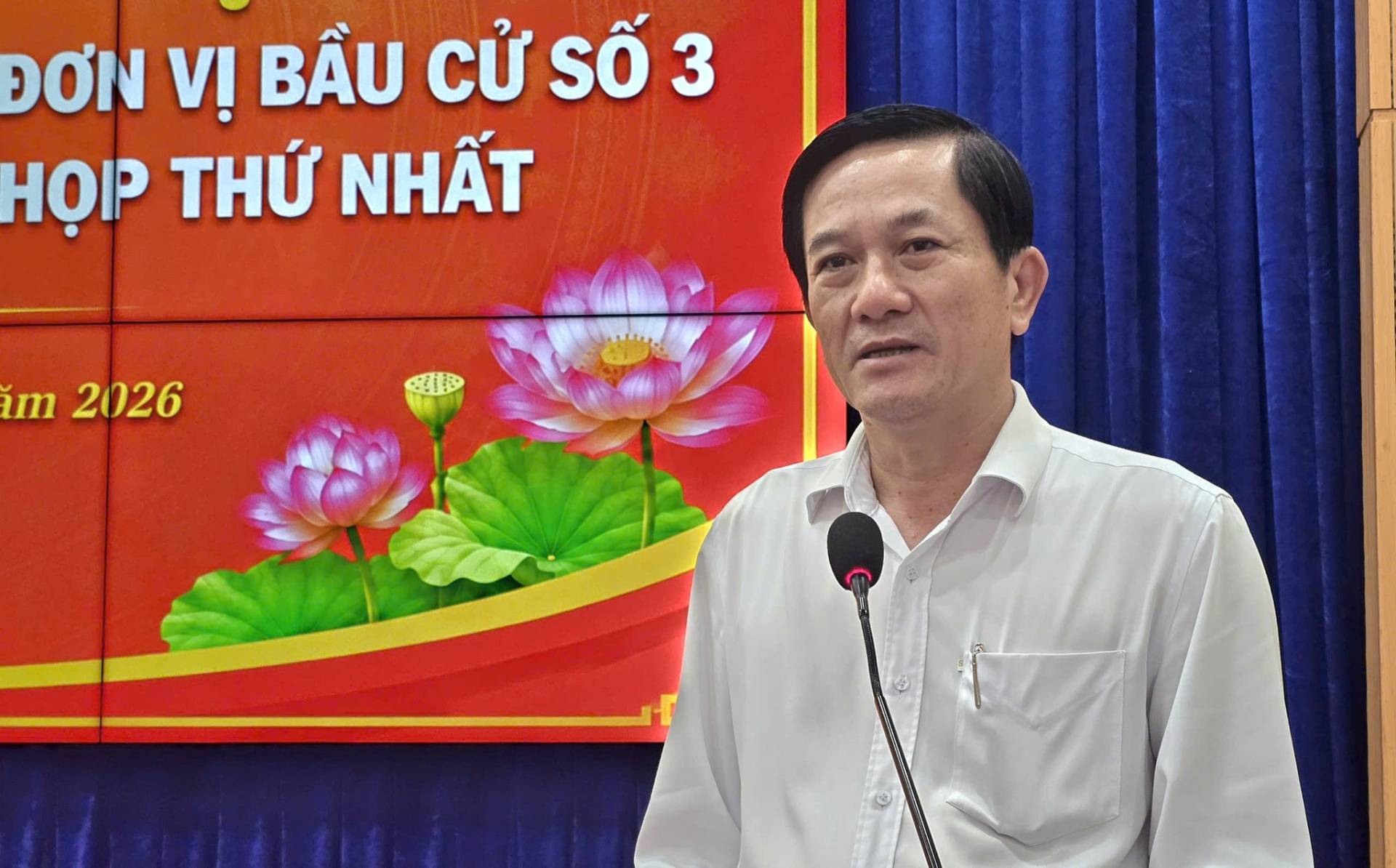 Có thể là hình ảnh về văn bản cho biết 'ĐƠN VỊ BẦU CỬ sỐ 3 HỌP THỨ NHẤT m 2026 9) C'