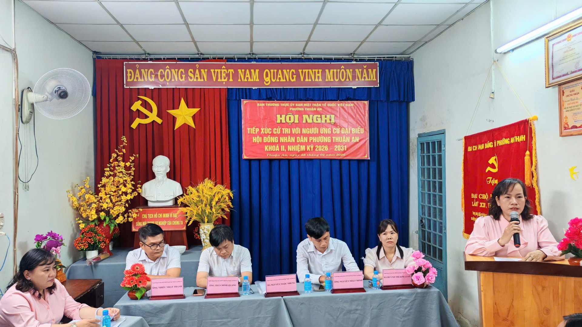 CHƯƠNG TRÌNH HÀNH ĐỘNG CỦA NHỮNG NGƯỜI ỨNG CỬ ĐẠI BIỂU HĐND PHƯỜNG CƠ BẢN SÁT VỚI THỰC TIỄN ĐỜI SỐNG XÃ HỘI