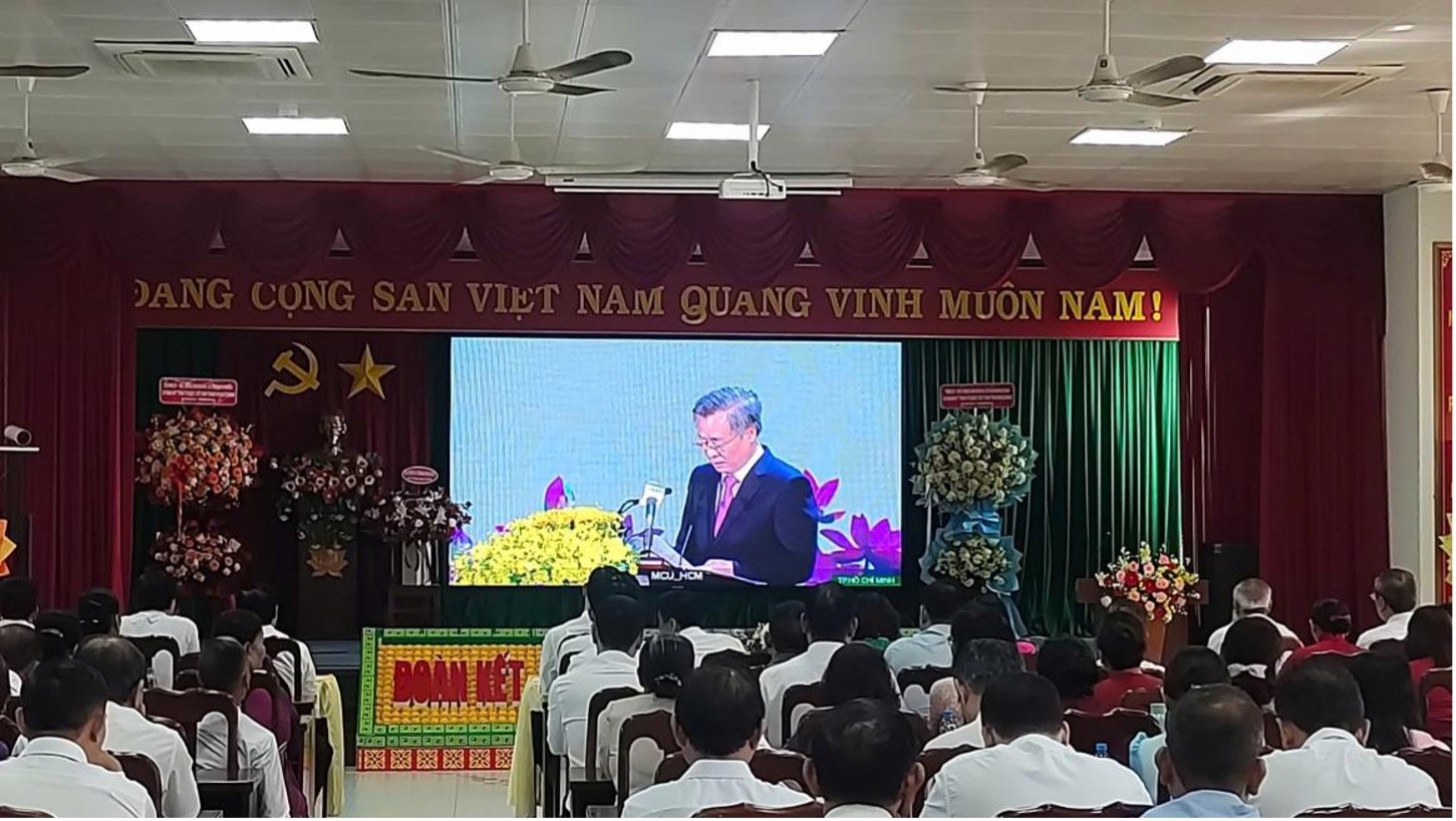 LỄ CÔNG BỐ NGHỊ QUYẾT SÁP NHẬP TẠI TP.HCM