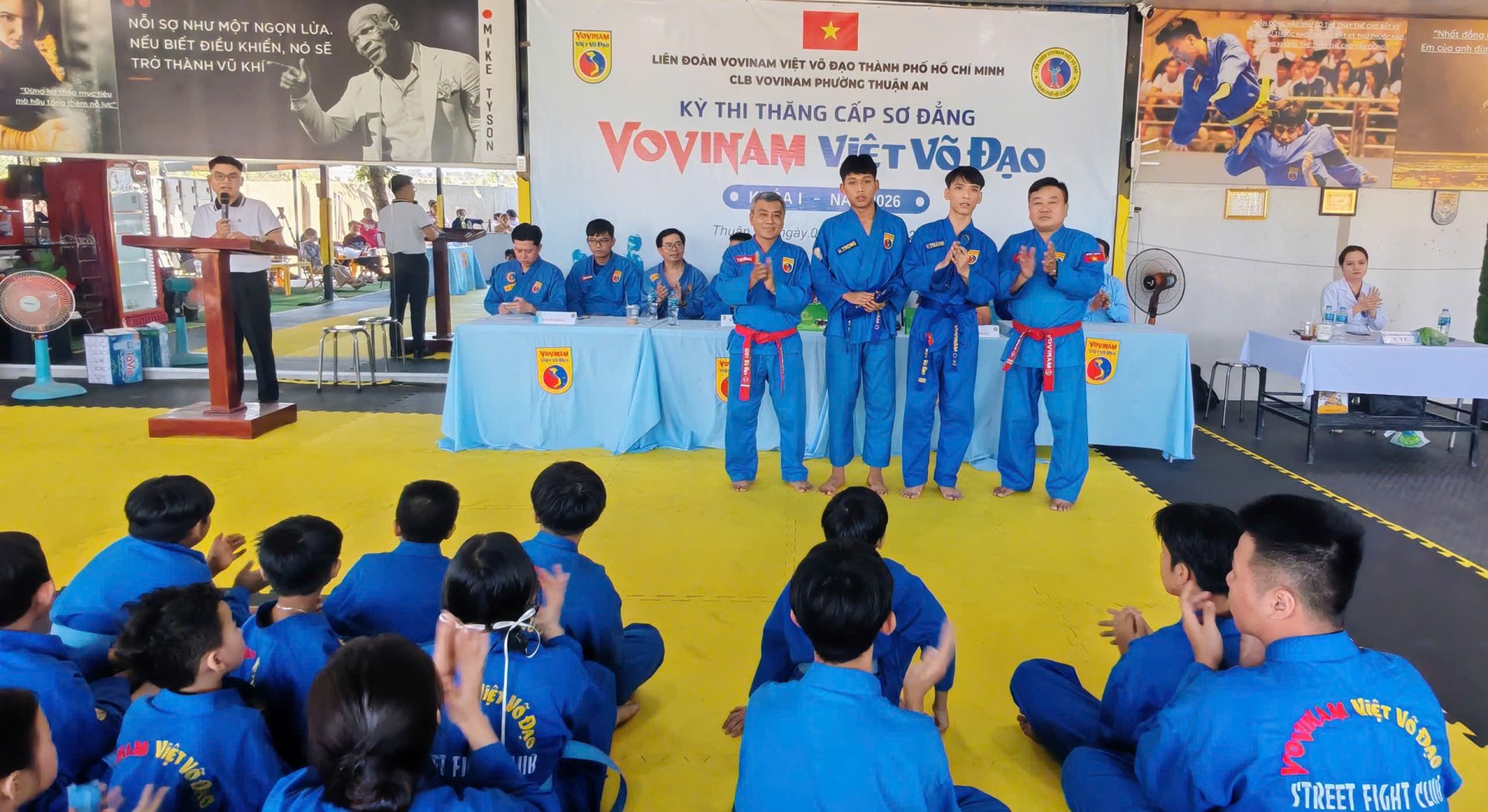 TỔ CHỨC KỲ THI THĂNG CẤP SƠ ĐẲNG VOVINAM - VIỆT VÕ ĐẠO, KHÓA I NĂM 2026