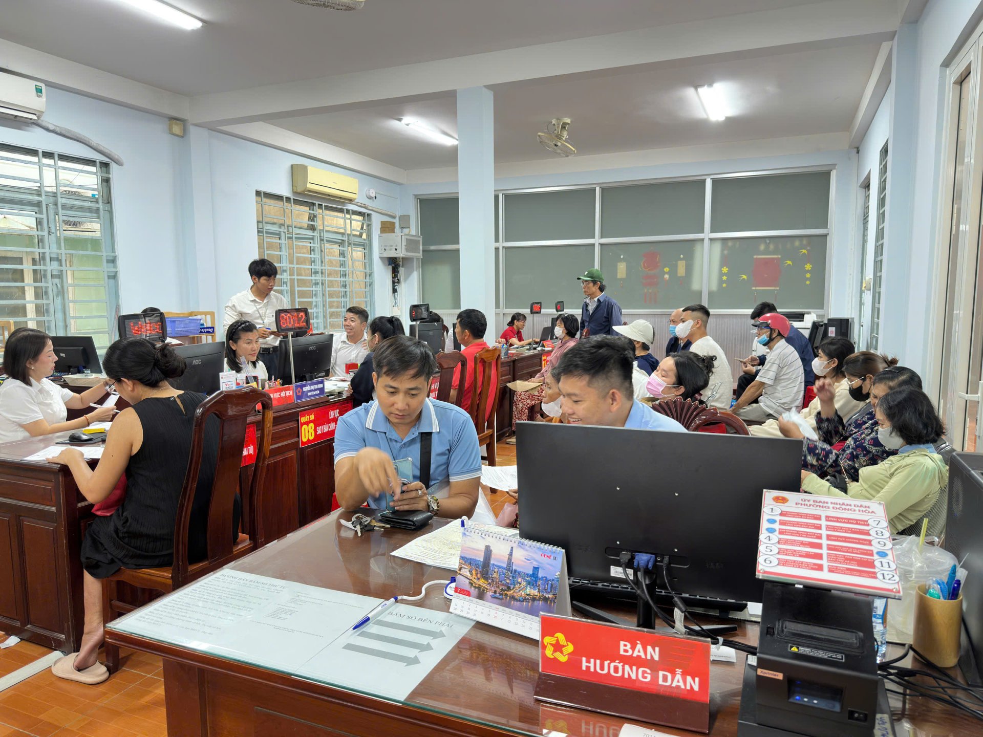 Trung tâm phục vụ hành chính công phường Đông Hoà