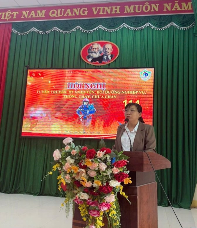 UBND phường An Lạc tổ chức huấn luyện nghiệp vụ phòng cháy, chữa cháy