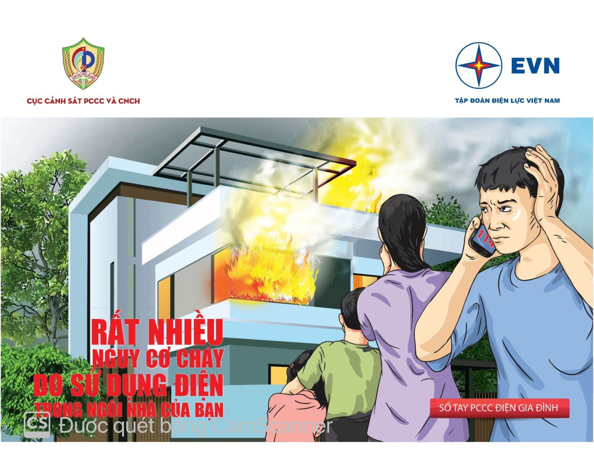 Hãy sử dụng điện an toàn vì tính mạng, tài sản và hạnh phúc gia đình