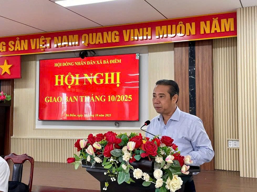 Hội nghị giao ban giữa Thường trực Hội đồng nhân dân xã, các Ban Hội đồng nhân dân xã và các Tổ đại biểu Hội đồng nhân dân xã tháng 10 năm 2025