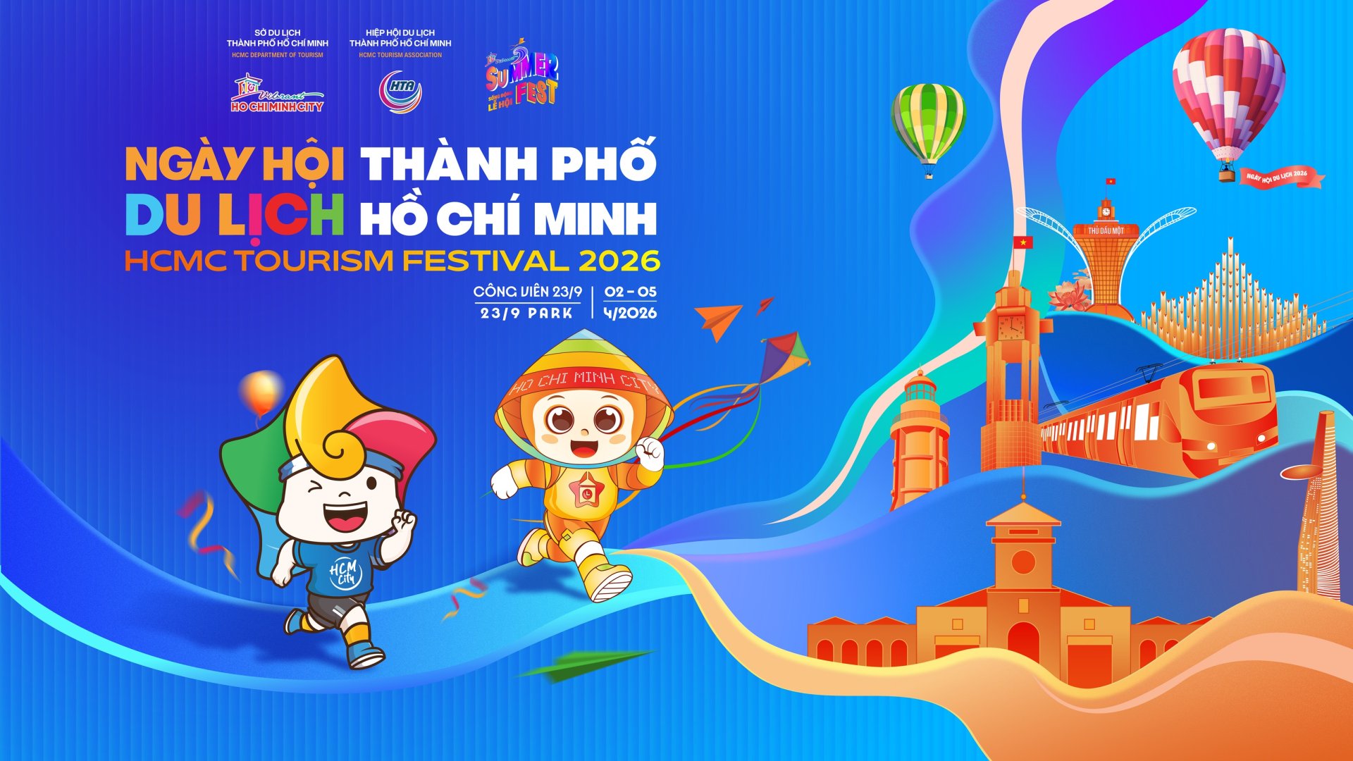 "RỘN RÀNG HÈ VỀ" GIỮA LÒNG THÀNH PHỐ VỚI NGÀY HỘI DU LỊCH TP.HCM 2026