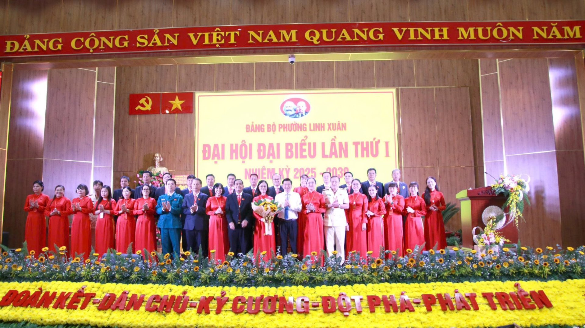 ĐẠI HỘI ĐẠI BIỂU ĐẢNG BỘ PHƯỜNG LINH XUÂN LẦN THỨ I, NHIỆM KỲ 2025 - 2030