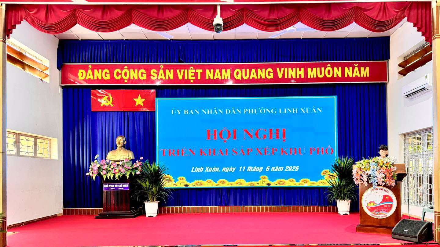 HỘI NGHỊ TRIỂN KHAI SẮP XẾP KHU PHỐ