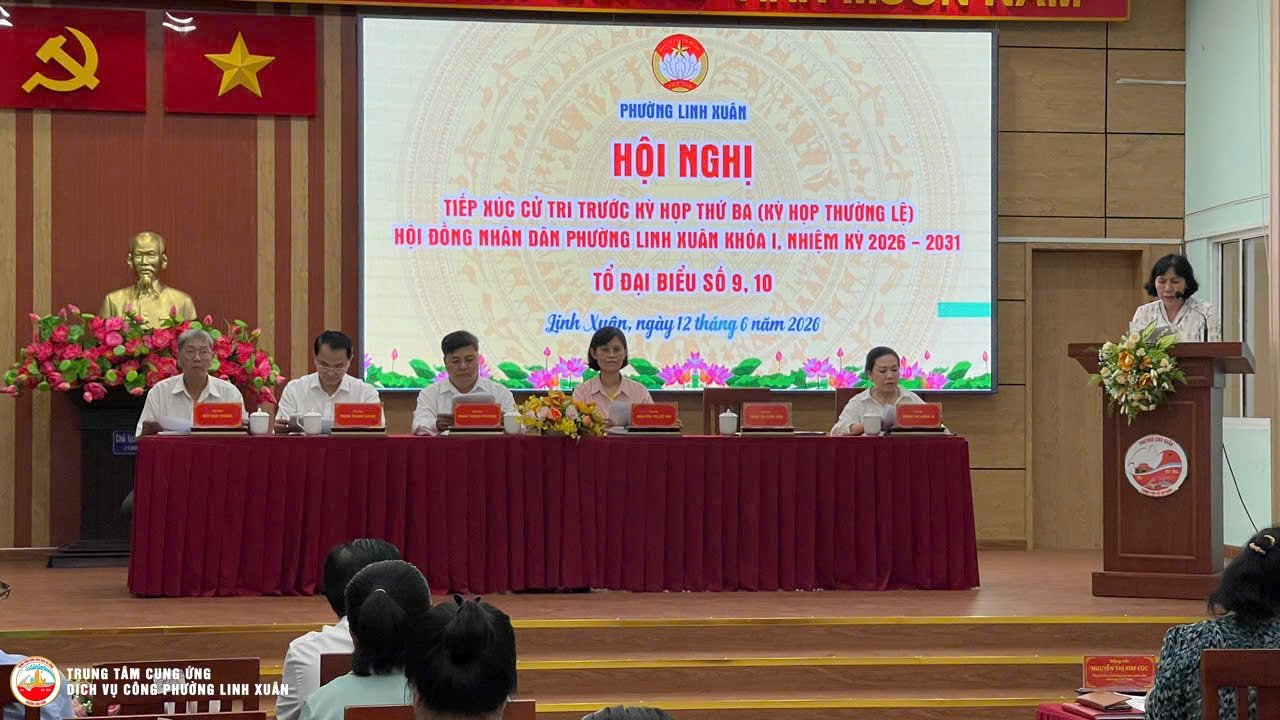 TĂNG CƯỜNG ĐỐI THOẠI, LẮNG NGHE Ý KIẾN NHÂN DÂN TRƯỚC KỲ HỌP THỨ BA HĐND PHƯỜNG LINH XUÂN