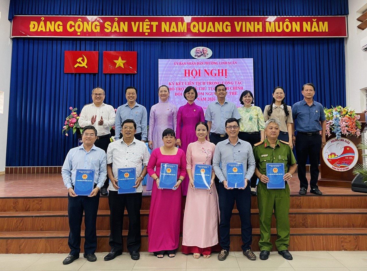 KÝ KẾT LIÊN TỊCH TRIỂN KHAI HỖ TRỢ GIẢI QUYẾT THỦ TỤC HÀNH CHÍNH CHO NHÓM NGƯỜI YẾU THẾ NĂM 2026