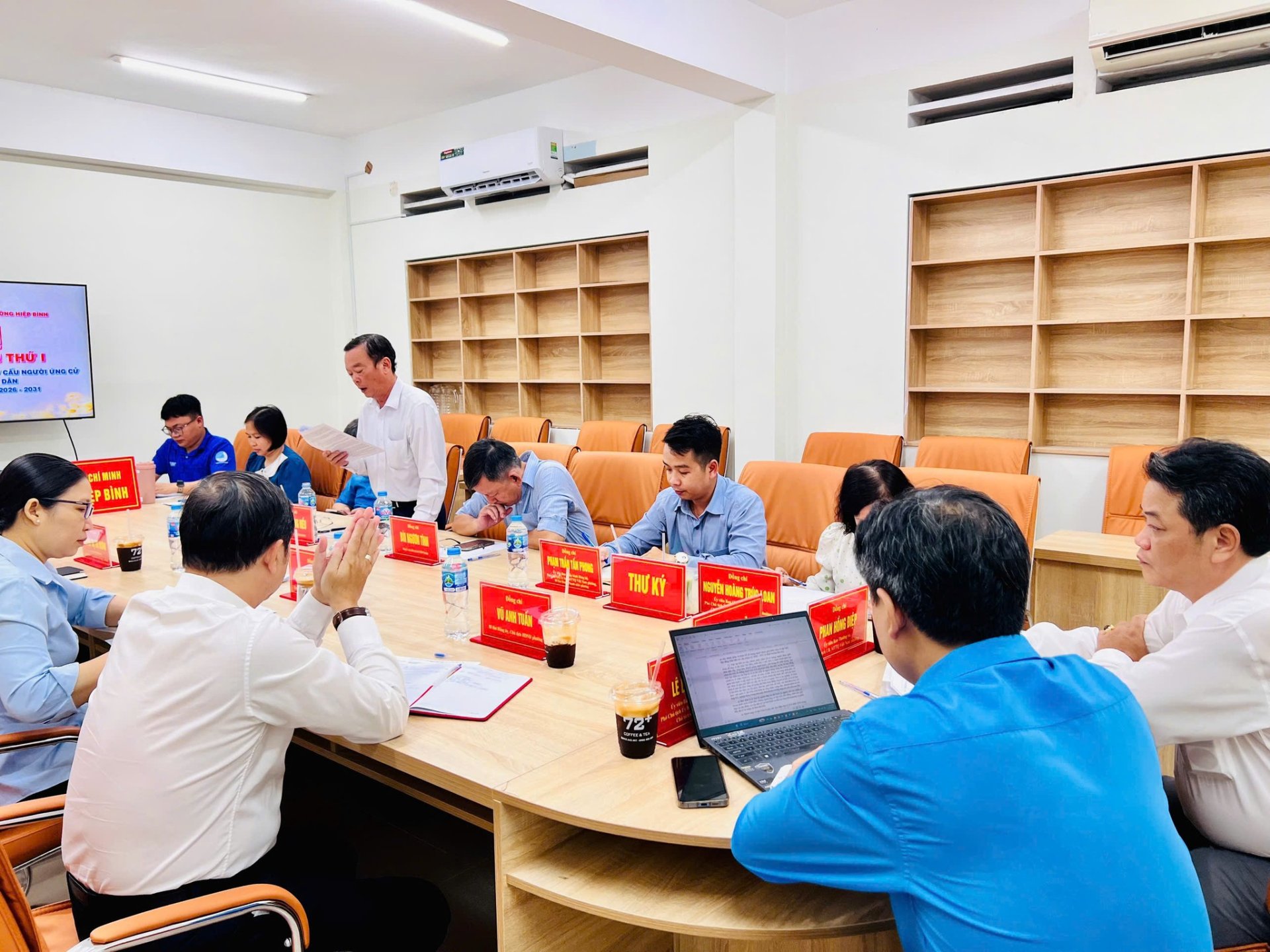 Phường Hiệp Bình tổ chức Hội nghị Hiệp thương lần thứ nhất thoả thuận cơ cấu, thành phần, số lượng người ứng cử đại biểu Hội đồng nhân dân phường Hiệp Bình khoá I nhiệm kỳ 2026 - 2031