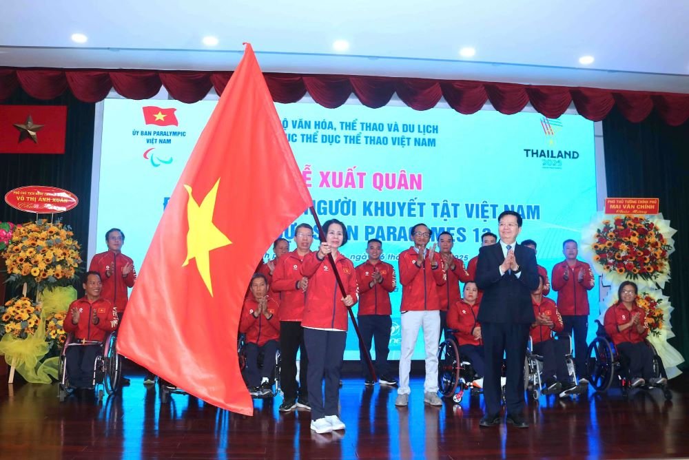 Đoàn Thể thao người khuyết tật Việt Nam xuất quân tham dự ASEAN Para Games 13