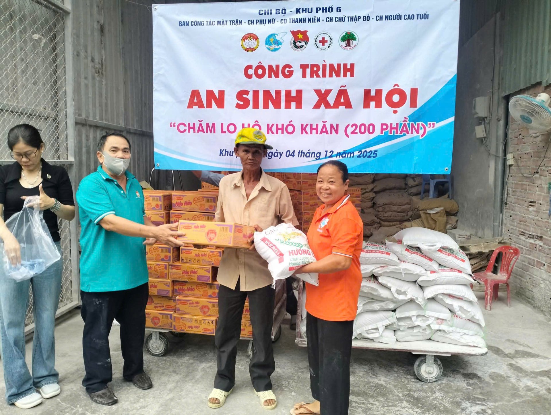 Phụ nữ Hiệp Bình trao gửi yêu thương