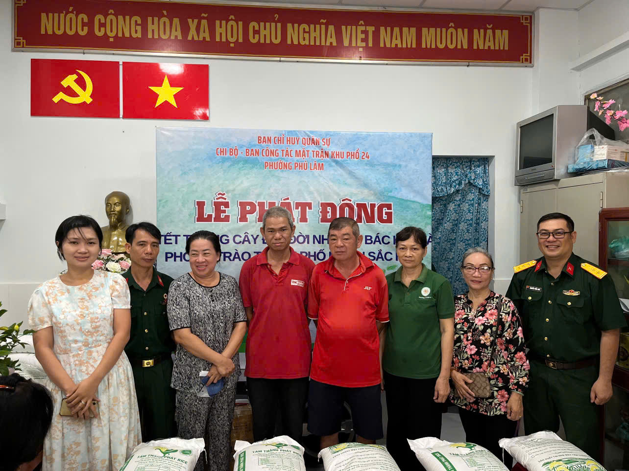 Hoạt động trồng cây xanh