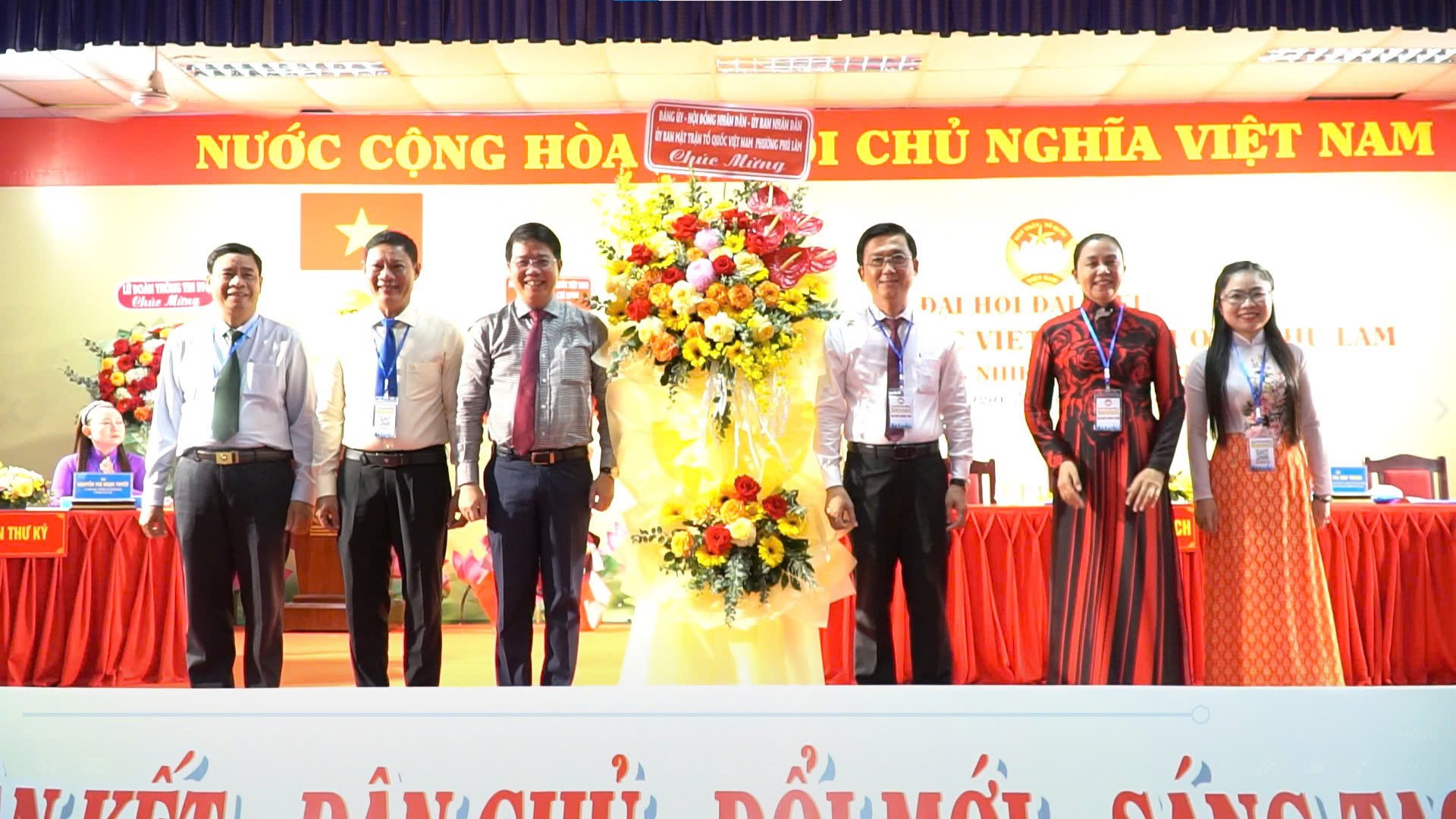 ĐẠI HỘI ĐẠI BIỂU MẶT TRẬN TỔ QUỐC VIỆT NAM PHƯỜNG PHÚ LÂM LẦN THỨ I, NHIỆM KỲ 2025 - 2030