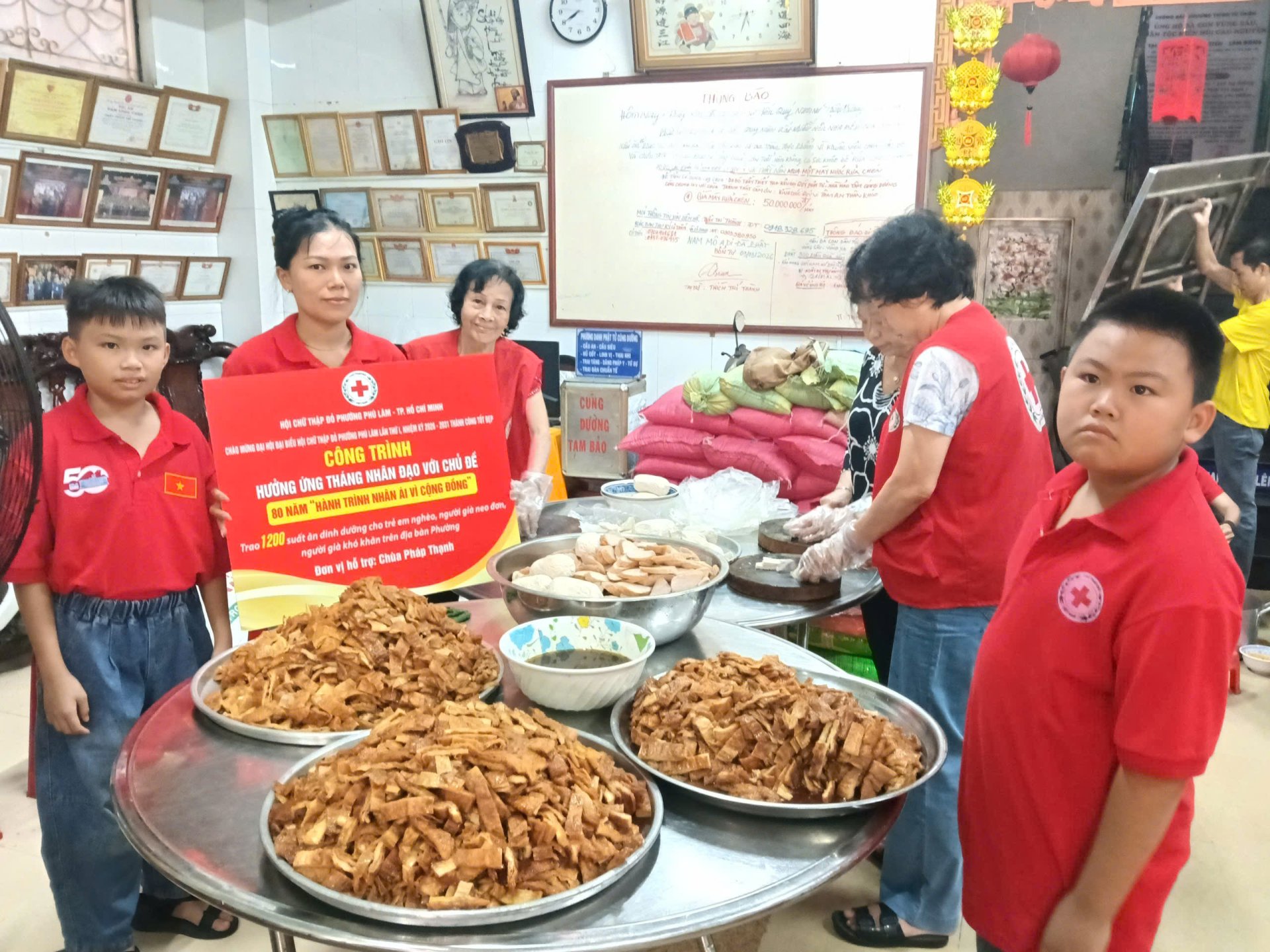 CHÀO MỪNG ĐẠI HỘI ĐẠI BIỂU HỘI CHỮ THẬP ĐỎ PHƯỜNG PHÚ LÂM KHÓA I, NHIỆM KỲ 2026 - 2031