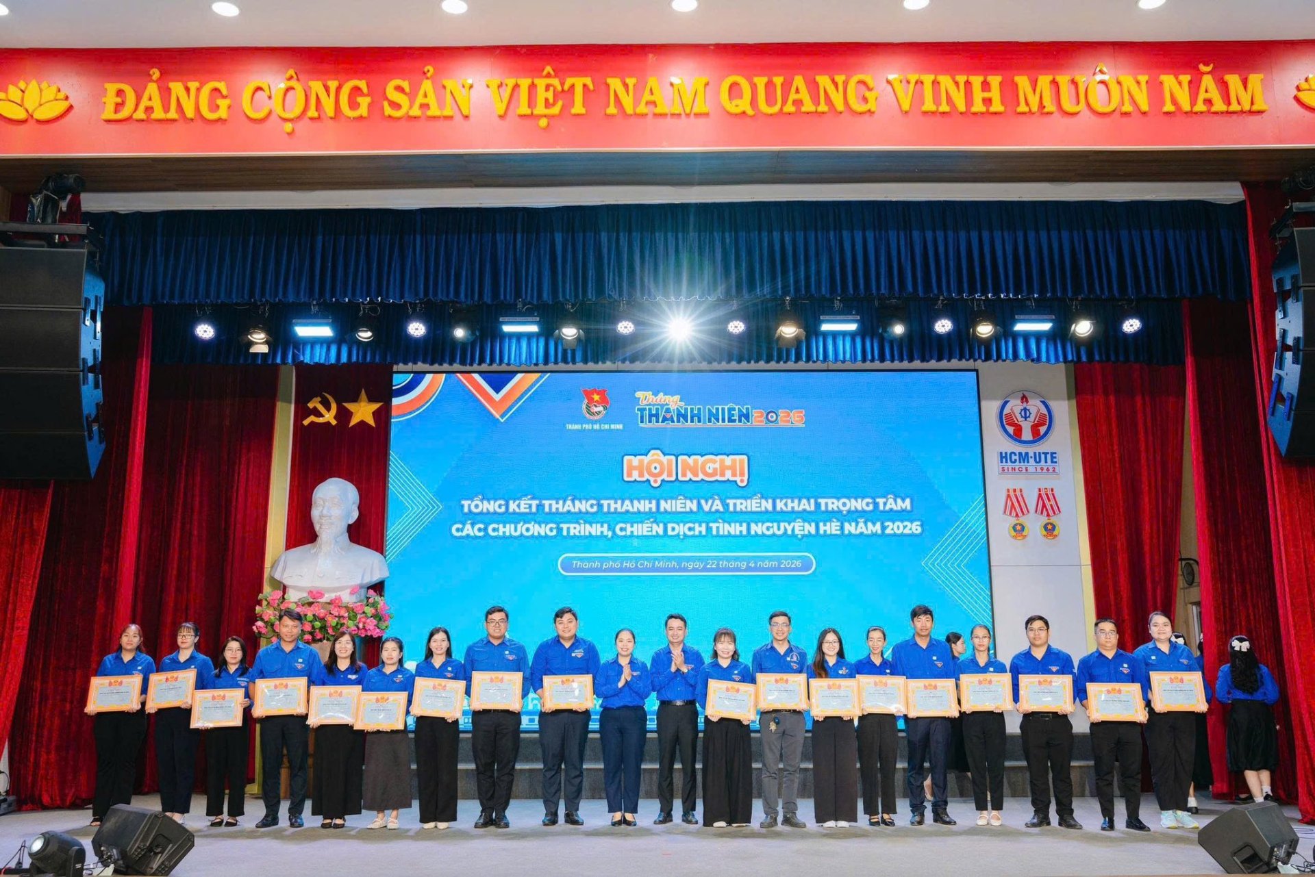 ĐOÀN PHƯỜNG XUÂN HÒA VINH DỰ NHẬN BẰNG KHEN CỦA BCH THÀNH ĐOÀN TP. HỒ CHÍ MINH HOÀN THÀNH XUẤT SẮC THÁNG THANH NIÊN NĂM 2026