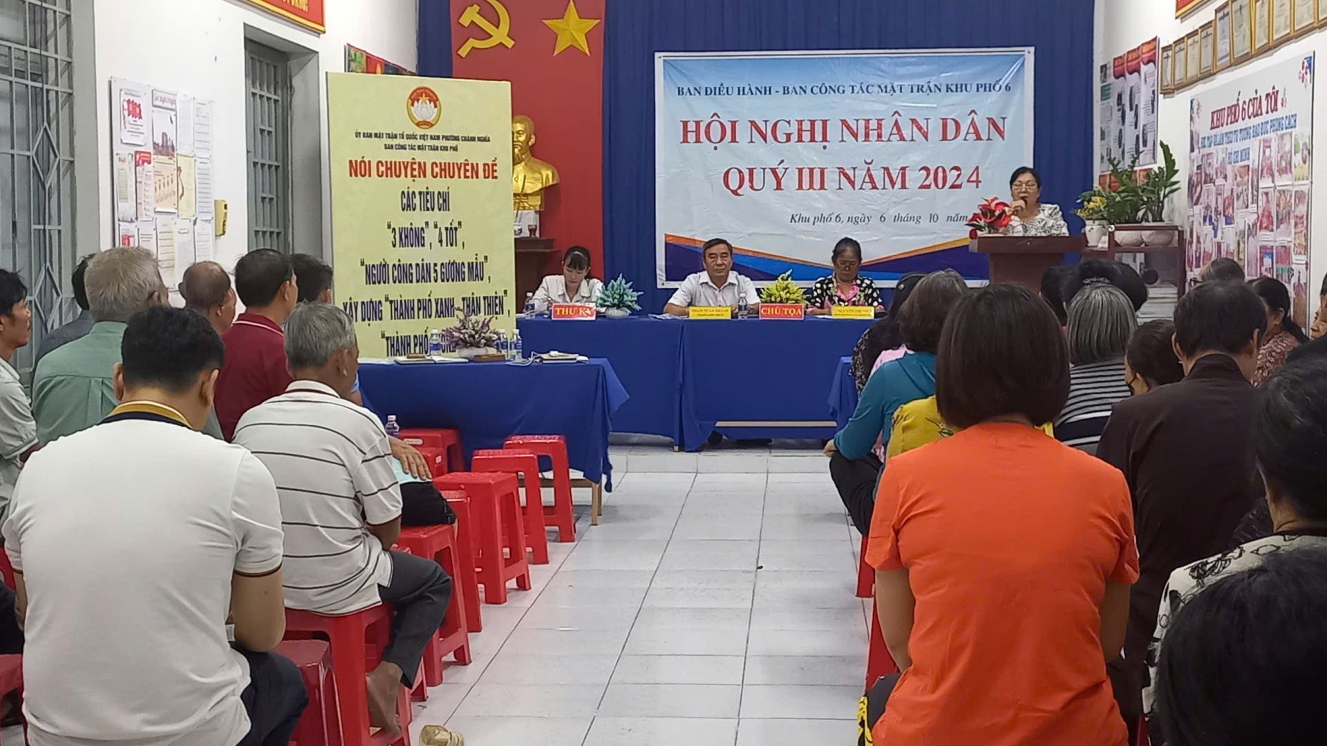 Hiệu quả từ Hội nghị nhân dân tại khu phố 6 – phường Chánh Nghĩa