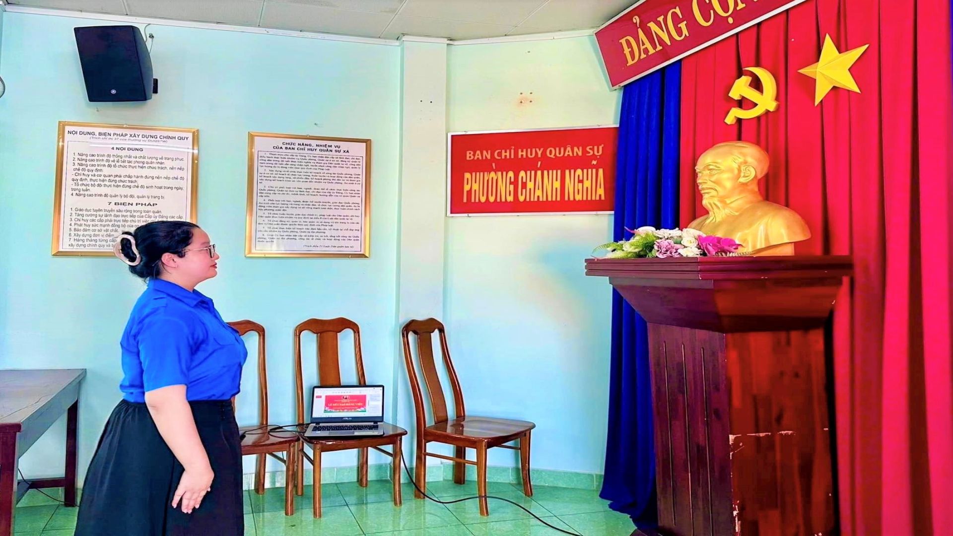 Lễ kết nạp Đảng viên mới !