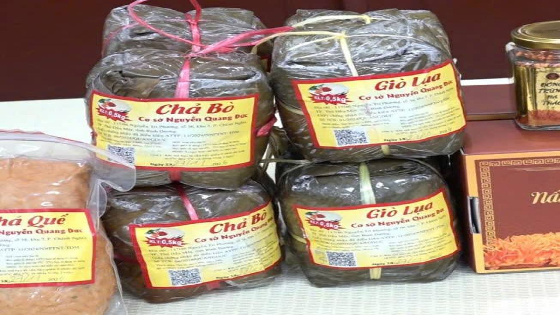 Sản phẩm “giò lụa, chả bò, chả quế”  đạt Chứng nhận sản phẩm OCOP 3 sao ⭐️⭐️⭐️