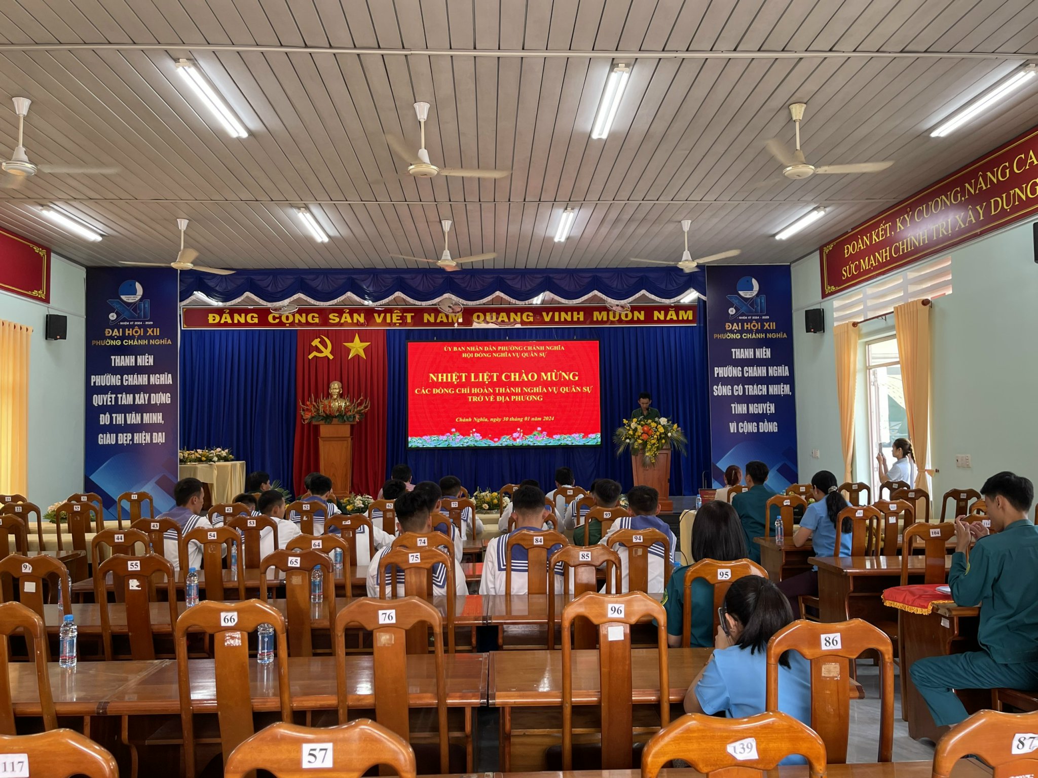 LÀM LỄ BỘ ĐỘI VỀ ĐỊA PHƯƠNG