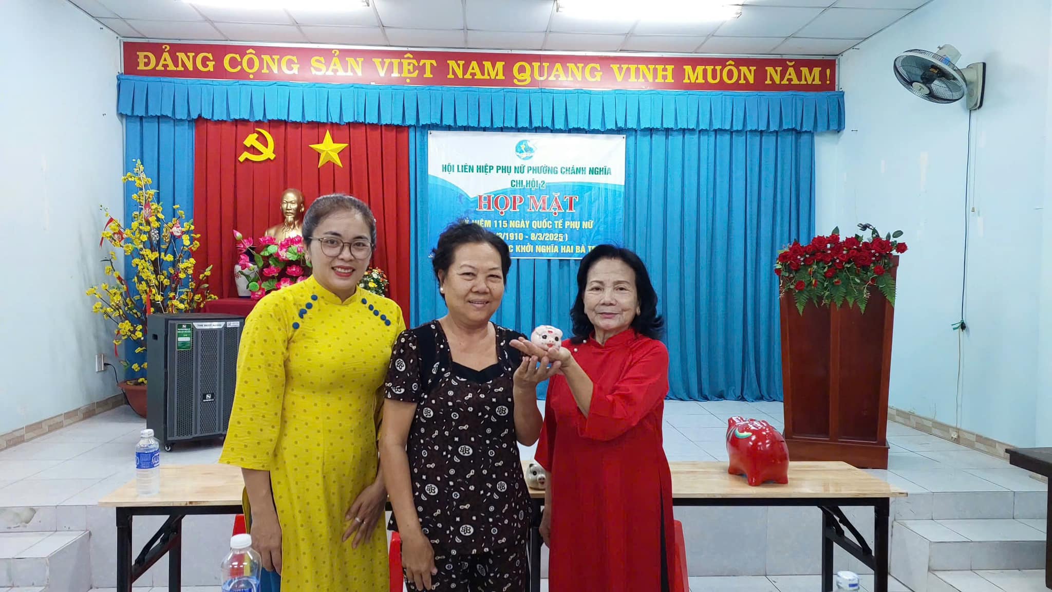 Chi hội phụ nữ khu phố 2, khu phố 4, khu phố 5 và khu phố 7 Tổ chức Họp mặt 8/3, tôn vinh vai trò người phụ nữ hiện đại