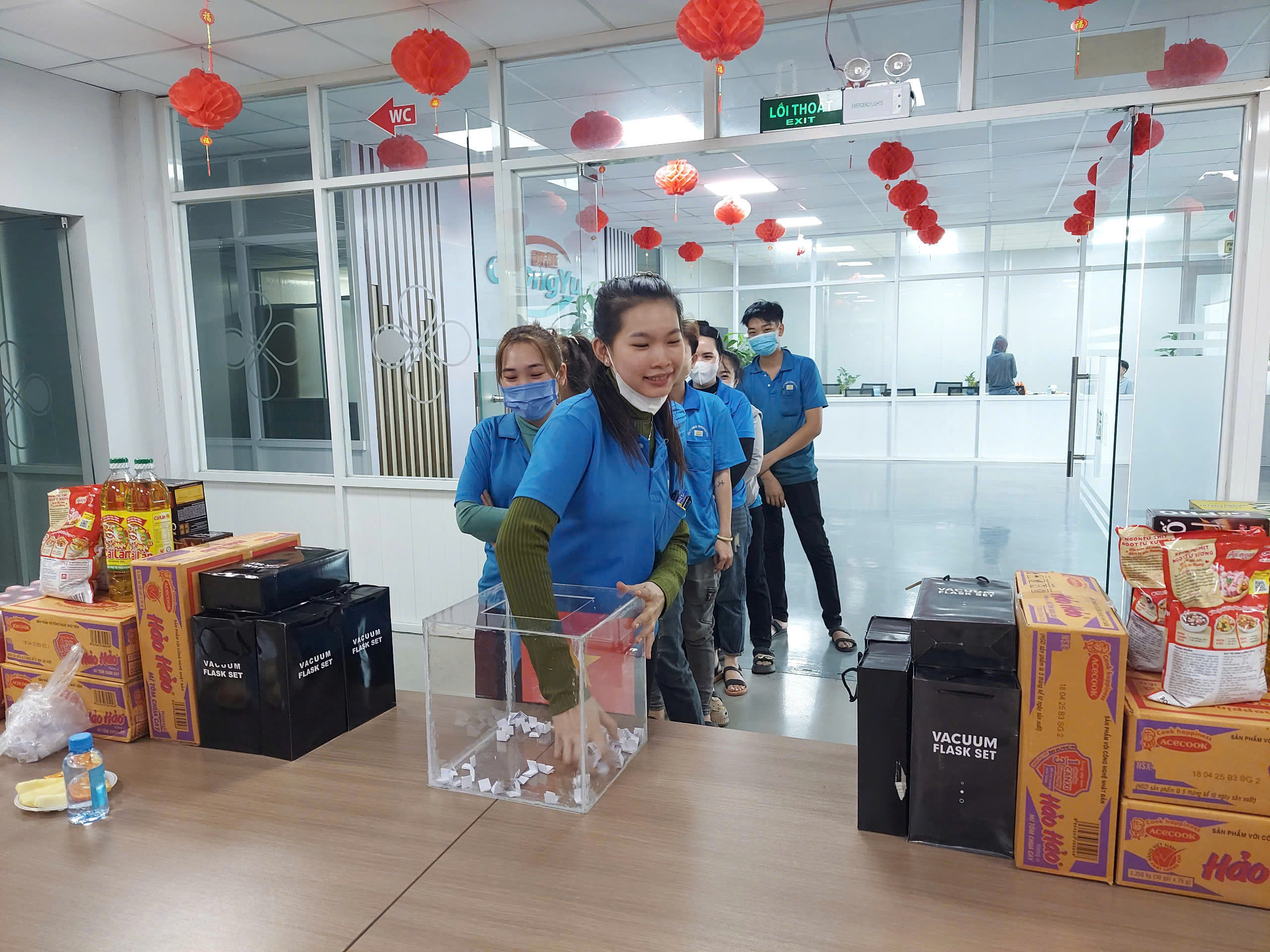 CHƯƠNG TRÌNH RÚT THĂM MAY MẮN NHÂN THÁNG CÔNG NHÂN 2025 TẠI CĐCS MINH THÁI THẮNG