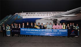 CONGRATULATE CHONGQING AIRLINES ON BECOMING THE CUSTOMER OF VIAGS NOI BAI
