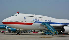 VIAGS Noi Bai is honor to provide the ground handling services to VIP flight of President of the Republic of Korea at Noi Bai Airport