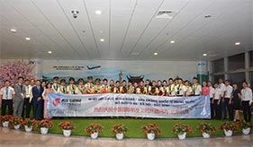 CONGRATULATE AIR CHINA ON BECOMING THE CUSTOMER OF VIAGS NOI BAI