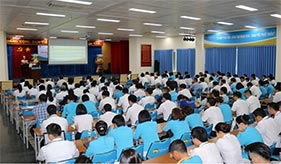 VIAGS TÂN SƠN NHẤT TỔ CHỨC TRUYỀN THÔNG KẾT QUẢ HỘI NGHỊ TW 7 - KHOÁ XII VÀ TRIẾT LÝ INAMORI