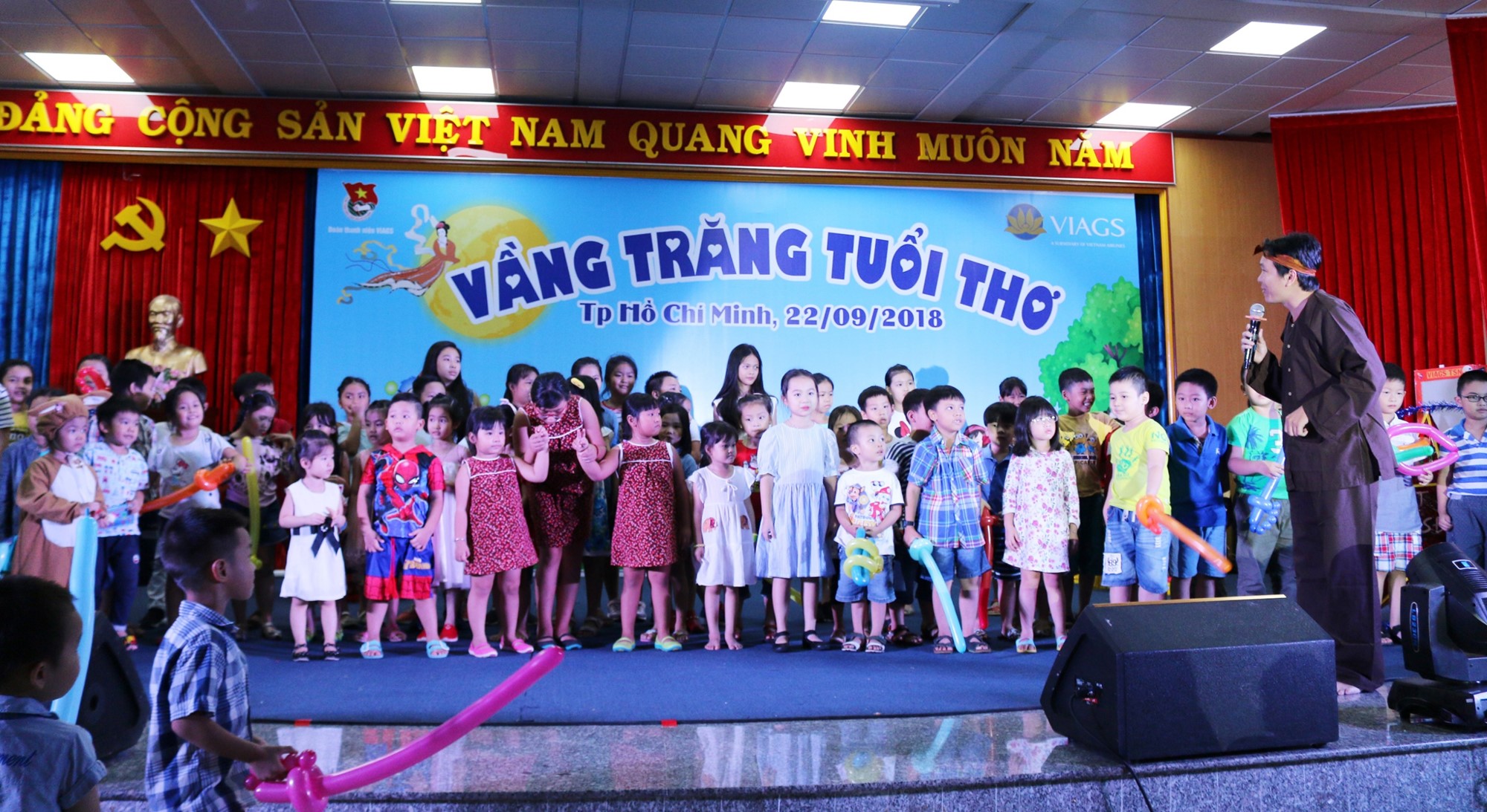 ẤN TƯỢNG TRUNG THU 2018 VỚI CHỦ ĐỀ ‘VẦNG TRĂNG TUỔI THƠ” CỦA VIAGS TÂN SƠN NHẤT