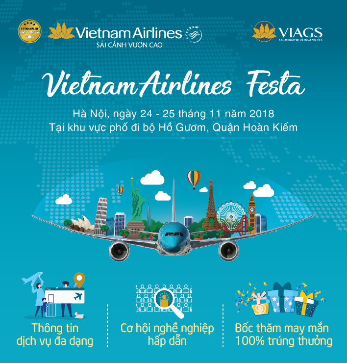 CÙNG VIAGS CHÀO ĐÓN SỰ KIỆN “KHÔNG GIAN VIETNAM AIRLINES” TẠI HÀ NỘI NĂM 2018