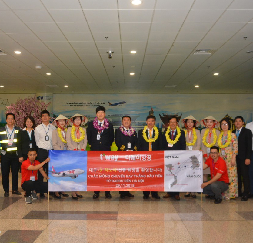 CONGRATULATE TWAY AIR ON BECOMING THE CUSTOMER OF VIAGS NOI BAI