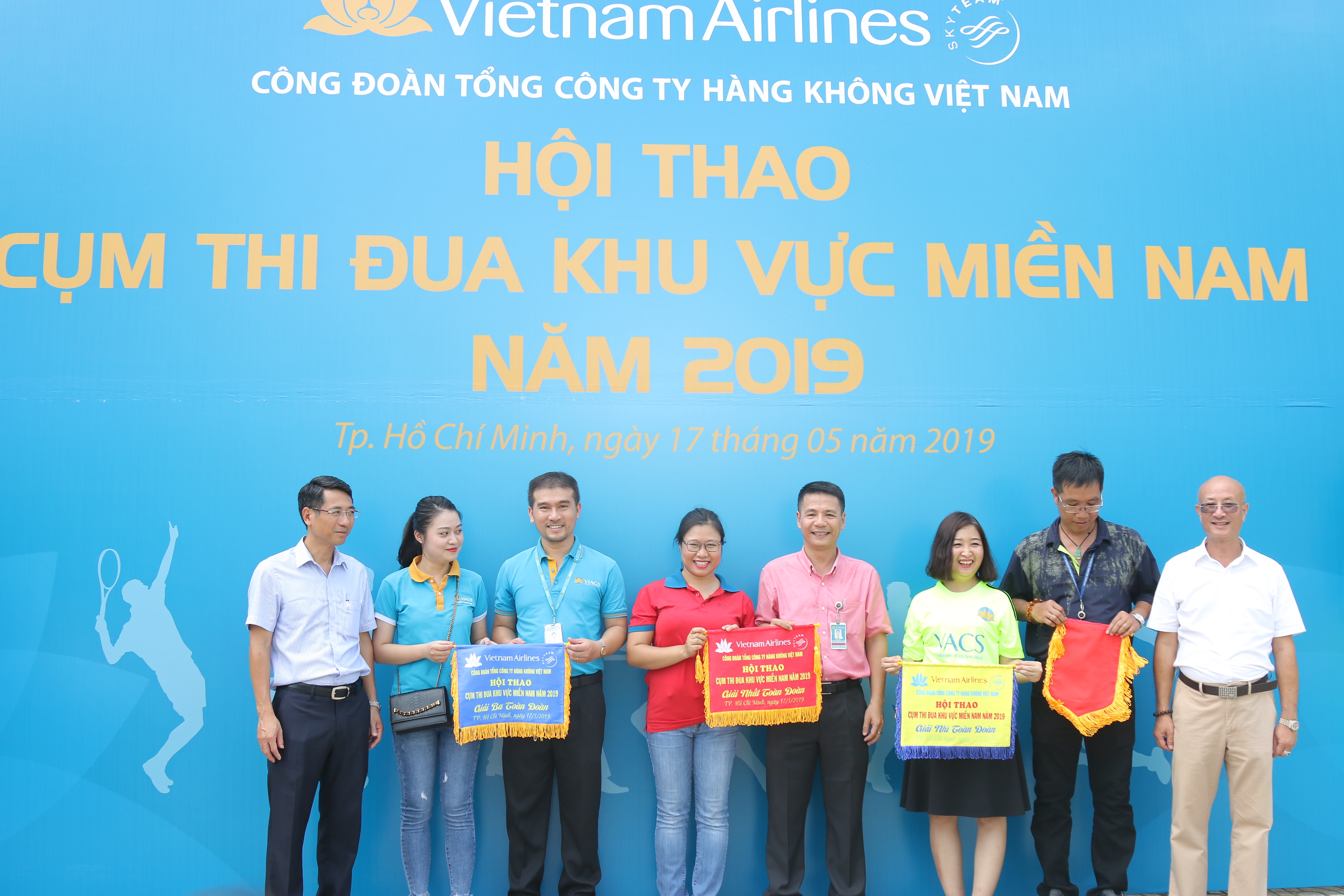 VIAGS TSN SÔI NỔI THI ĐẤU TẠI GIẢI THỂ THAO CÔNG ĐOÀN CỤM THI ĐUA KHU VỰC MIỀN NAM 2019