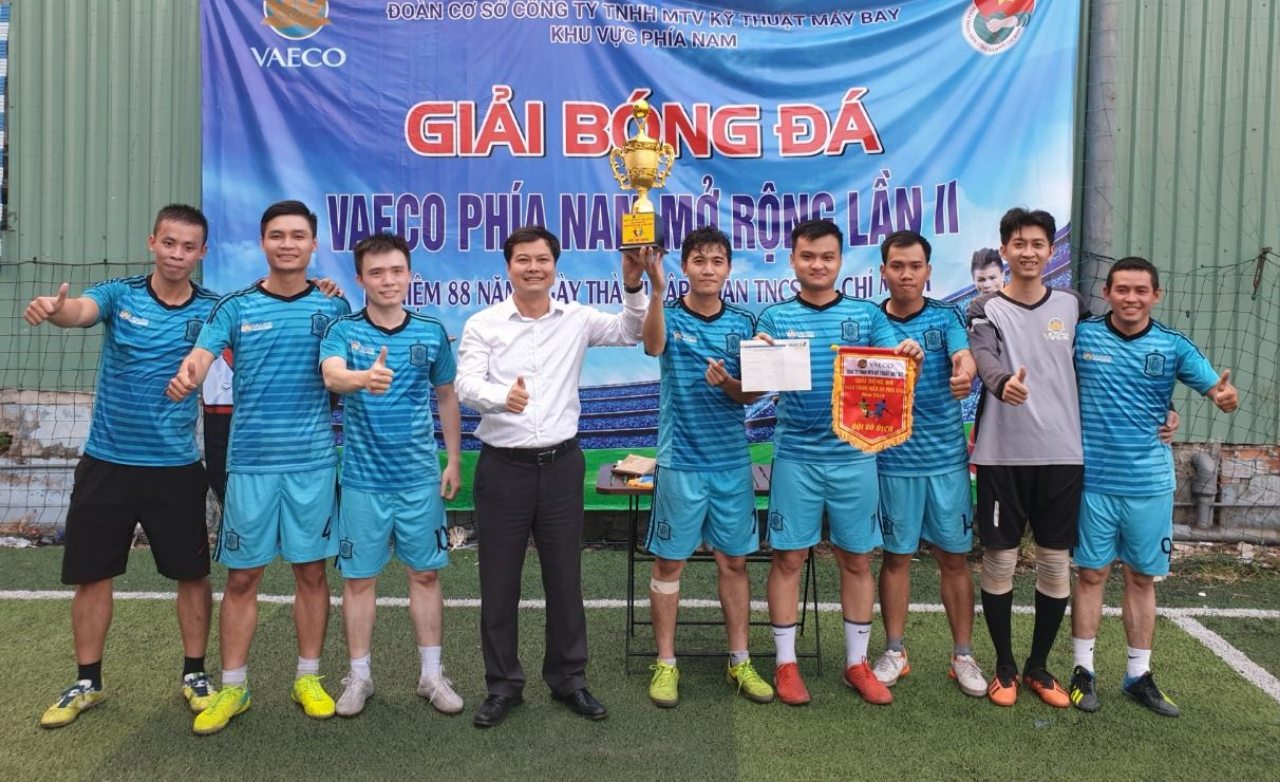 VIAGS TAN SON NHAT WON THE 2019 VAECO OPEN MEN’S FOOTBALL LEAGUE