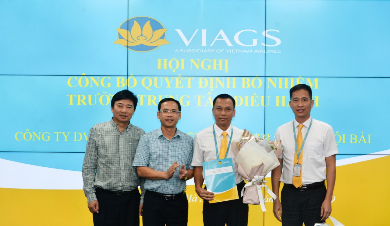 VIAGS Noi Bai held a conference to appoint decisions to managers